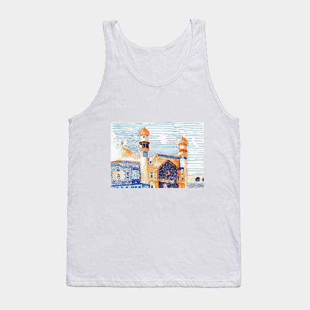 Mesjid Imam Ali, Najaf Tank Top by Hajarsdeco